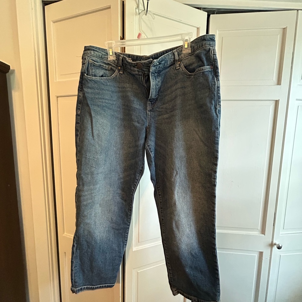 a.n.a. Women's Boyfriend Jeans - Blue